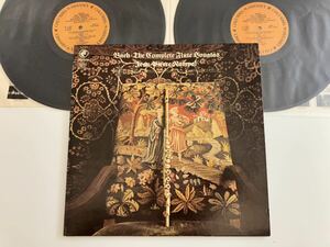 【73年US盤GATEFOLD】Jean-Pierre Rampal/ Bach The Complete Flute Sonatas 2LP COLUMBIA/ODYSSEY Y2-31925 ランパル,バロック,スリーブ付