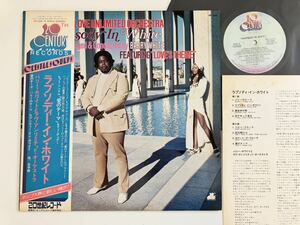 Barry White and Love Unlimited Orchestra / Rhapsody In White 日本盤帯付LP GP329 74年盤,バリー・ホワイト,愛のテーマ,LOVE'S THEME,