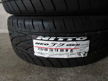 新品4本set/送料無料(条件付)!! NITTO NEO テク GEN (2022/日本製) 215/40R18 シルビア シビック ロードスター プリウス スカイライン 他も_画像7