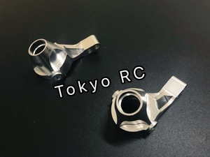 No.308 【 CR01 】 ステアリングナックル 2個セット 専用強化パーツ TAMIYA タミヤ 1/10 高精度CNCアルミ製 @C