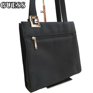 GUESS　ゲス　ミニトートバッグ　ハンドバッグ　手提げ　黒