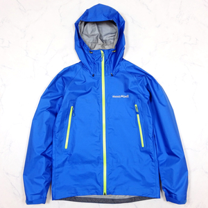 mont-bell GORE-TEX モンベル ゴアテックス ストームクルーザージャケット 防水性 透湿性 軽量性 レインウエア Sサイズ 1128531