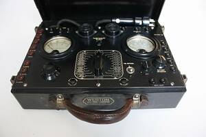 WESTON model566 tube tester チューブチェッカー 真空管試験器 ジャンク