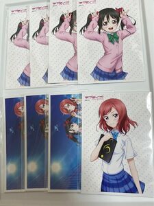 ラブライブ！μ's くじ引き堂　矢澤にこ　西木野真姫　ブロマイド　計8点