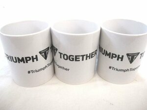 レア!非売品 TRIUMPHトライアンフ マグカップ3個セット