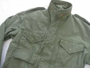 USA製アルファALPHA/M-65 cold weather field coat/MADE IN USA/8415-01-099-7836/ sizeS-R M-65ジャケット SCOVILLスコービルジッパー