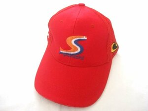 Sponichi Fishing/Fishing Cap/Baseball Cap Red