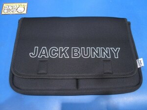 GK鈴鹿☆ 中古816 【未使用品】JACK BUNNY ジャックバニー★パソコンケース★パソコンバッグ★ブラック★ノベルティ★