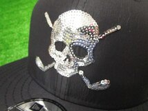 GK尾張旭◇ 新品577【人気】 ◆NEWERA◆ニューエラ◆13517889◆9FIFTY トラッカー Skull SHELTECH◆ブラック◆スカル◆メッシュキャップ◆_画像6