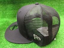 GK尾張旭◇ 新品577【人気】 ◆NEWERA◆ニューエラ◆13517889◆9FIFTY トラッカー Skull SHELTECH◆ブラック◆スカル◆メッシュキャップ◆_画像2