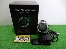 GK緑★ 703 【値下げ】【中古ナビ】★ショットナビ★ W1-FW★GPS★ゴルフウオッチ★おすすめ★お買得★人気★ブラック★_画像1