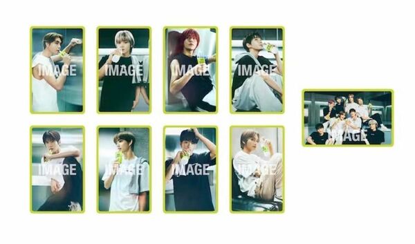 NCT 127 BODY MAINTE　大塚製薬　ボディメンテ　nct127　トレカ　全9種