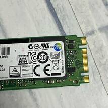 【中古部品】即決！SSDパーツ M.2　128GB　(B&M Key) 動作確認済 (管：A121996A)_画像2