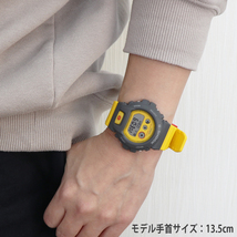 カシオ ジーショック 小さめ ボーイズ ジェイソン イエロー 三つ目 デジタル GMD-S6900Y-9 CASIO Gshock 黄色 ユニセックス レディース_画像6