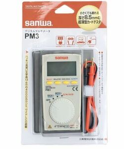 三和電気計器 sanwa PM3 デジタルマルチメータ ポケットタイプ 新品 未開封 未使用