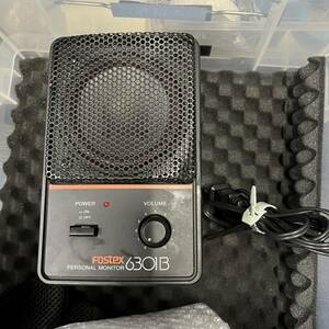 FOSTEX 6301B3Xアンプ内蔵小型パワード フォステクス 