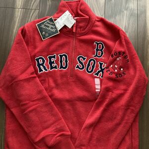 送料無料 ☆ 新品・タグ付き MLB ボストン レッドソックス RED SOX フリース ハーフジップシャツ（長袖）ユニクロ UNIQLO ＸＬ 