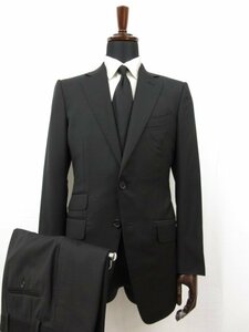 HH ultimate beautiful goods [ Tom Ford TOM FORD] O'Connor lining silk .2 button black plain suit ( men's ) 7-46R black made in Italy ceremonial occasions #27HR3346
