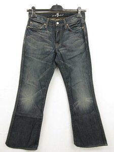 [ Seven For All Mankind 7 For All Mankind] б/у обработка Denim semi flair 24-7106521 ( мужской ) size29 индиго #5MPA0213