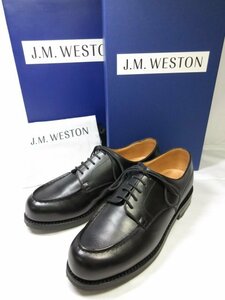 HHshopa- attaching! super-beauty goods [JM waist nJ.M.WESTON] 641 Golf out feather dress shoes gentleman shoes ( men's ) 6D black #18HT2399#