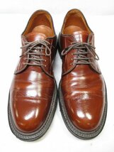 美品【ALDEN オールデン】 947 外羽根 レザー ドレスシューズ 紳士靴 (メンズ) size8.5E ブラウン系■15MZA4715■_画像2