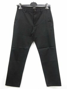 超美品 【アーペーセー A.P.C.】 コットンパンツ スラックス (メンズ) size30 ブラック 4114423 ■29MPA0425■