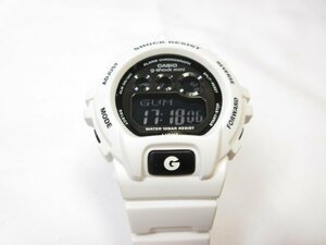 美品 【Gショック ミニ G-SHOCK MINI CASIO】 GMN-691 ラバー ソーラー腕時計 ウォッチ (メンズ/レディース) デジタル ホワイト ■3CC0967