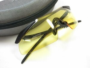  beautiful goods [ Nike NIKE] sports sunglasses glasses glasses glasses I wear ( men's ) yellow group × black EV0254 #7CC0963#