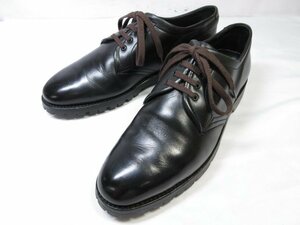 ビンテージ 超美品 【ALDEN オールデン】 旧ロゴ 840 カーフレザー プレーントゥ ドレスシューズ 靴 (メンズ) size8E ブラック ■18HT2403