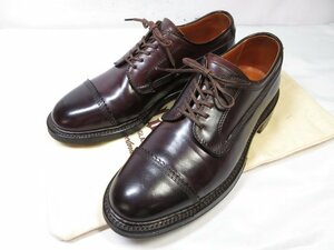 極美品 【ALDEN オールデン】 BEAMS別注 29530C コードバン 外羽根 ドレスシューズ 靴 (メンズ) size7.5D バーガンディ ■18HT2404■