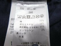 超美品 【ジャブスアルキヴィオ giabsarchivio】GINS CELLINI デニムパンツ (メンズ) size34 インディゴ T9913 イタリア製 ■29MPA0358■_画像8