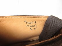 未使用品 【トリッカーズ TRICKER'S】 M6011 スエードレザー モンキーブーツ 紳士靴 (メンズ) size8-5 ブラウン系 ■30MZA4755■_画像7