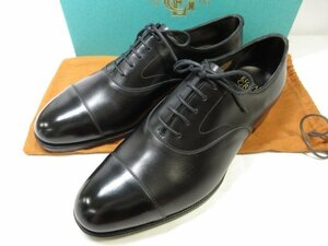 HH unused goods [ Edward Green EDWARD GREEN] Chelsea cap tu dress shoes shoes ( men's ) size8E202 black #18HT2452#