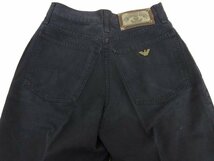 美品 【アルマーニジーンズ ARMANI JEANS】 コットンパンツ スラックス (メンズ) size30 ネイビー イタリア製 ■29MPA0440■_画像5