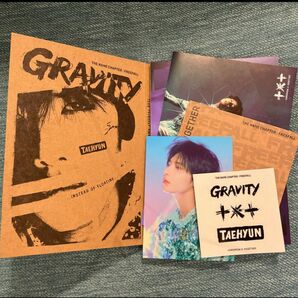 TXT FREEFALL GRAVITY テヒョン 5点セット カンテ　　　　　トレカ無し