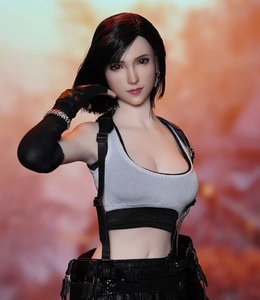 Art hand Auction Price Adjustment Replacement Head Action Figure Exclusive Female Replacement Head 2 Types Female Beauty ★ Universal Tifa Model 12inc Custom PVC Head F534, doll, Character Doll, Custom Doll, others