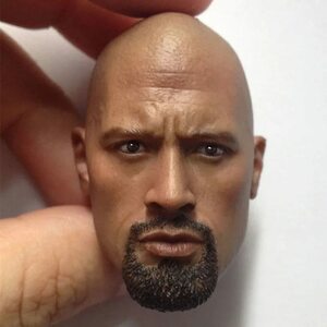 Art hand Auction General Purpose ☆ 1/6 Action Figure Replacement Head Johnson General Purpose Custom ☆ 12 inch Custom Replacement Head Male Body G090, doll, Character Doll, Custom Doll, others