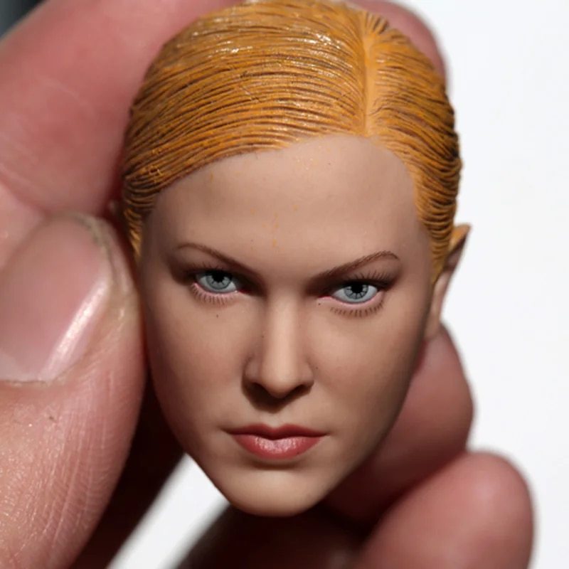 ☆☆ 1/6 Universal Action Figure Replacement Head Blonde Female ☆☆ Christopher Female Body Accessory 1/6 Custom G210, doll, Character Doll, Custom Doll, others
