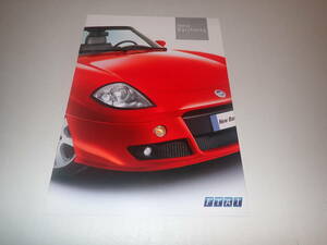 *[ Fiat NEW Barchetta ] catalog /2004 year 7 month / postage 185 jpy 