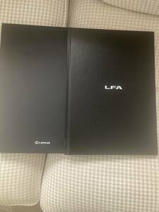  free shipping * Lexus LFA shelves ...CE with autograph all 95 page hard cover catalog new car reservation owner oriented not for sale secondhand goods 