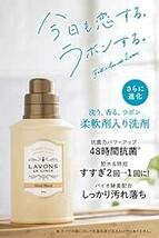 【リニューアル品】 ラボン(Lavons) 柔軟剤入り 液体 洗濯洗剤 シャイニームーン[フローラルグリーン] 850g バンブー_画像2