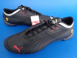 13484■新品 デッド Puma Ferrari Future Cat M1 プーマ フェラーリ フューチャー キャット ドライビング シューズ 黒 28.5 303547-02