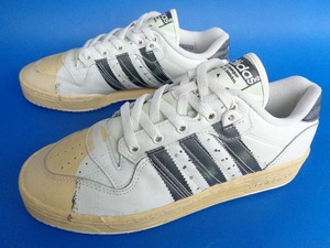 13525■美品 20年製 adidas originals RIVALRY LOW SUPERSTAR アディダス ライバルリー スーパースター 転写 プリント 25 FW6094