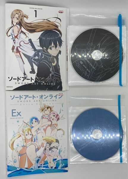 ソード・アート・オンライン　1期+ExtraEdition レンタル落ちDVD　全10巻