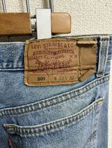 米国製［Levi 's ］リーバイス 501 デニムパンツ W33-L36 Y2459_画像4