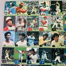 当時物 カルビー プロ野球カード 1984 1985 1986 計80枚以上 まとめ売り_画像2