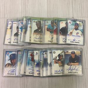 Bowman 2000 野球 MLBカード　Autograph 直筆サイン入りカード 23枚　CERTIFIED AUTOGRAPH ISSUE