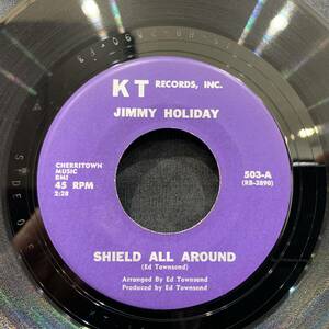 【EP】Jimmy Holiday - Shield All Around / A Man Without Love 1965年USオリジナル KT Records, Inc. 503 