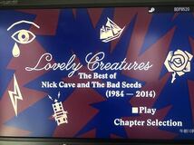 ニックケイブ　ベスト　完全限定盤　NIICK CAVE & THE BAD SEEDS LOVELY CREATURES 1984-2014 3CD 1DVD 激レア盤　ハードブック仕様_画像7