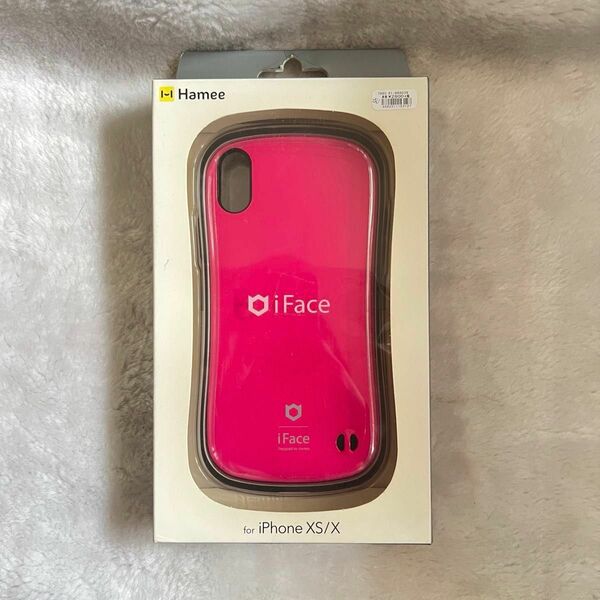 iPhone X/XS用 iFace First Class（ホットピンク）